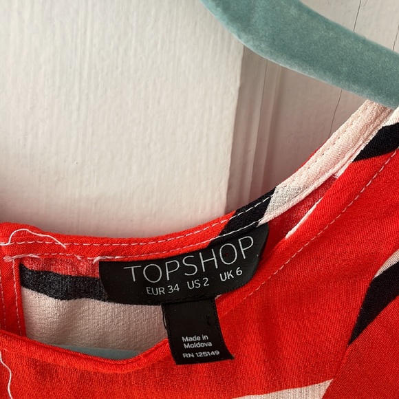 Topshop Striped Dress - Picture 9 of 9